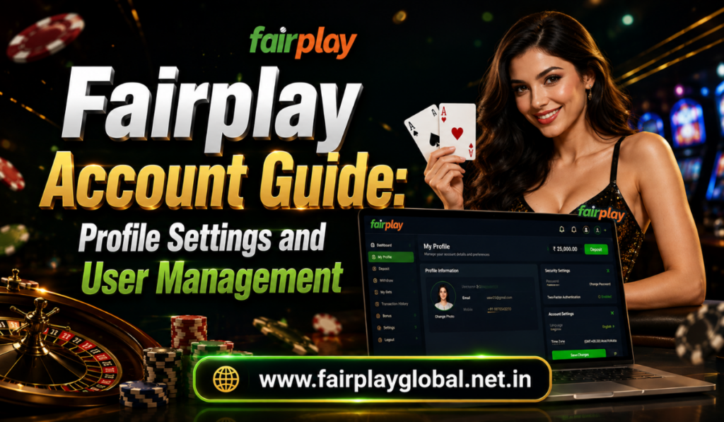 Fairplay Account Guide: Profile Settings and User Management